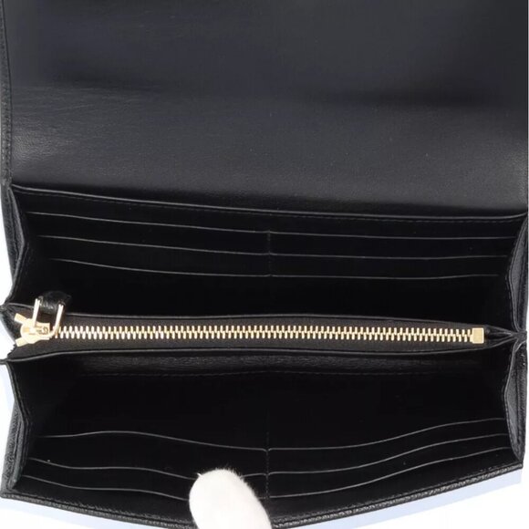 BVLGARI purse leather Bulgari Bulgari Logo clip used - Picture 8 of 8